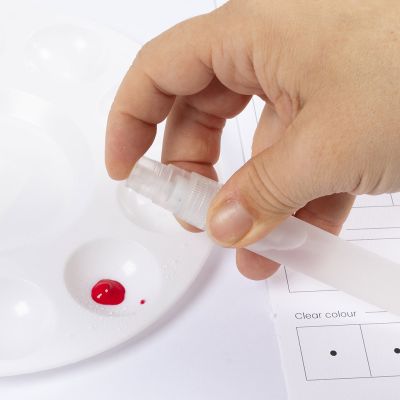 Erilaisten tekstuurien ja läpinäkyvyyden saavuttaminen guassimaalilla