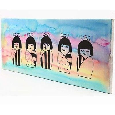 Japanilaistyylinen maalaus