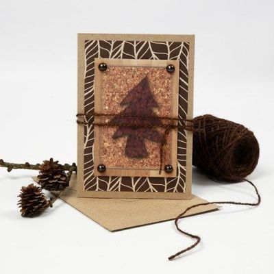 Ekohenkinen Vivi Gade Design-joulukortti