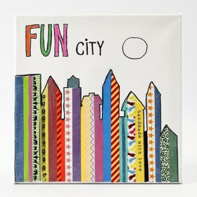 Pilvenpiirtäjiä kuvioteipistä