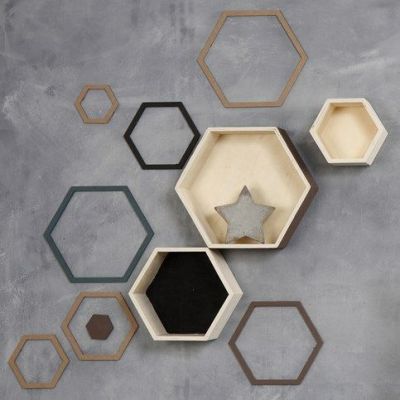 Vintage Look maalilla maalatut seinäkoristeet