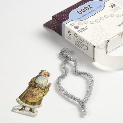 Vintage-aiheinen joulukoriste