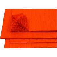 Kennopaperi, 28x17,8 cm, oranssi, 8 ark/ 1 pkk