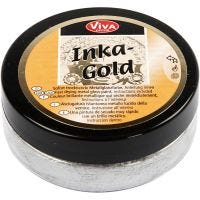 Inka Gold- Vahaväri, hopea, 50 ml/ 1 tb