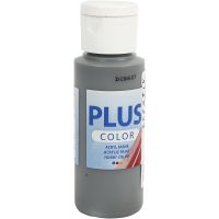 Plus Color- askartelumaali, tummanharmaa, 60 ml/ 1 pll