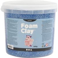 Foam Clay®, kimalle, sininen, 560 g/ 1 prk