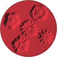 FIMO® silikonimuotti, kukat, halk. 7 cm, 1 kpl