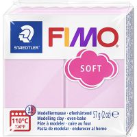 FIMO® Soft- muovailumassa, Lys Pink, 57 g/ 1 pkk