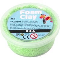 Foam Clay® Helmimassa, neonvihreä, 35 g/ 1 tb