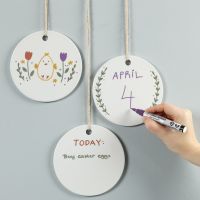 Draw on hanging platters with Chalk Markers
