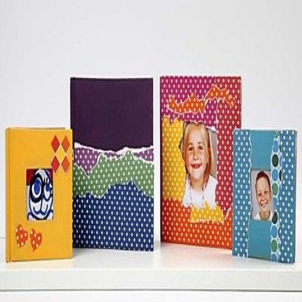 Kollaasikantiset muistikirjat