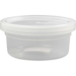 Kannelliset muovipurkit