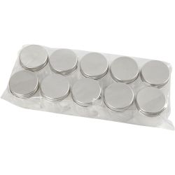 Kierrekantiset muovipurkit