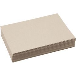 Kartonki, A4, arkki 210x297 mm, 225 g, harmaa ruskea, 125 ark/ 1 pkt