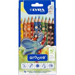 Groove-Värikynät Ohuet