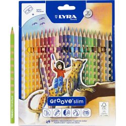 Groove-värikynät ohuet